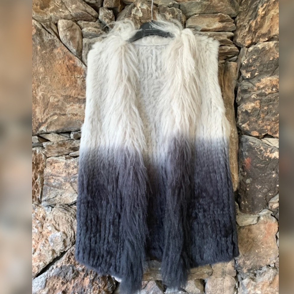 Fashion real fur vest